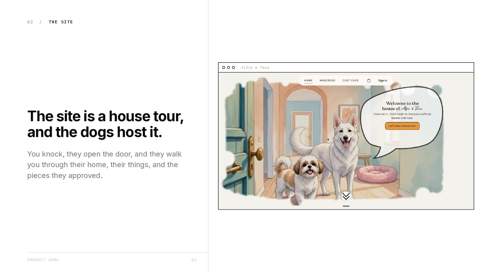 Alfie & Tara case study — page 2 of 5