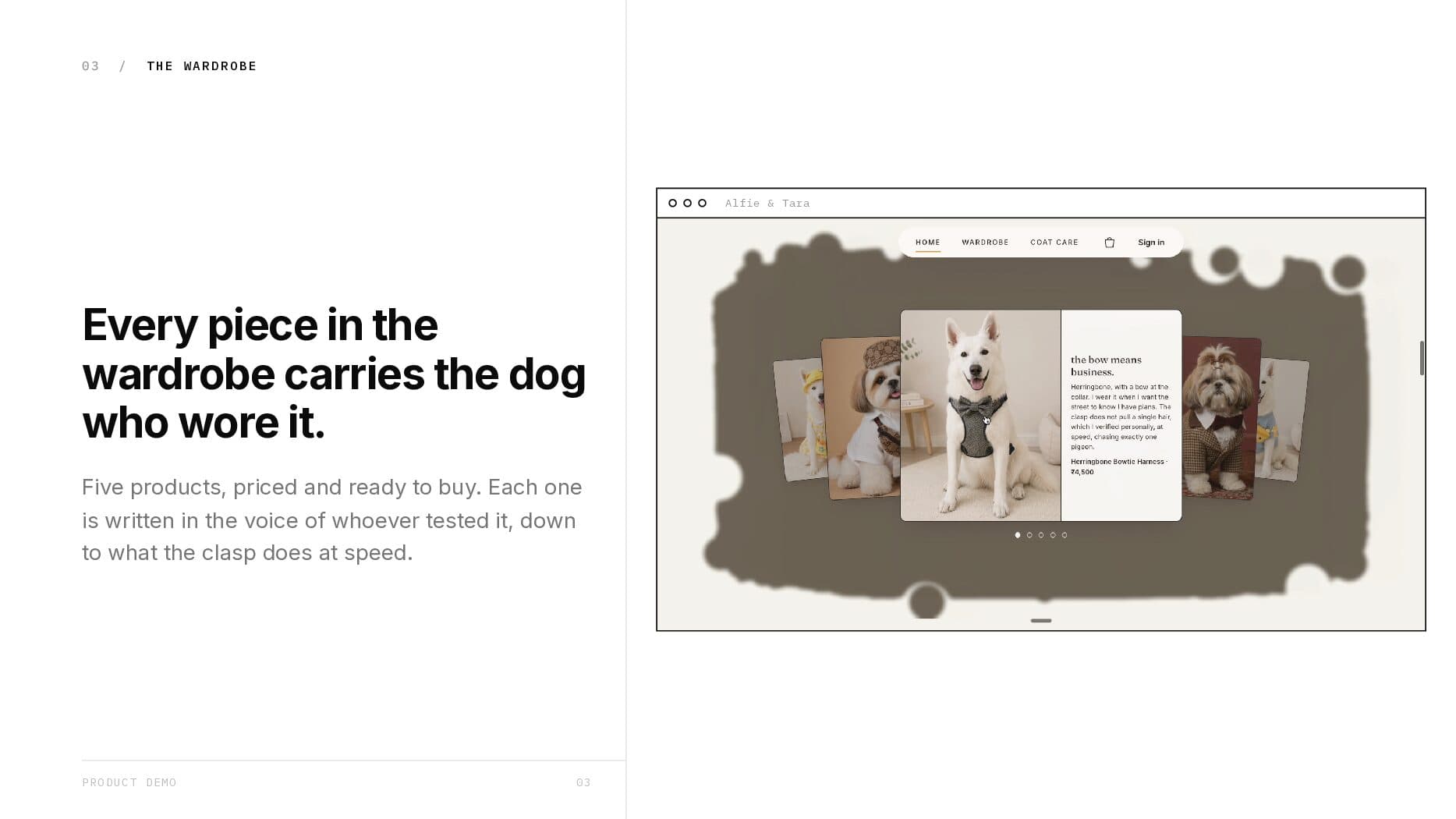 Alfie & Tara case study — page 3 of 5