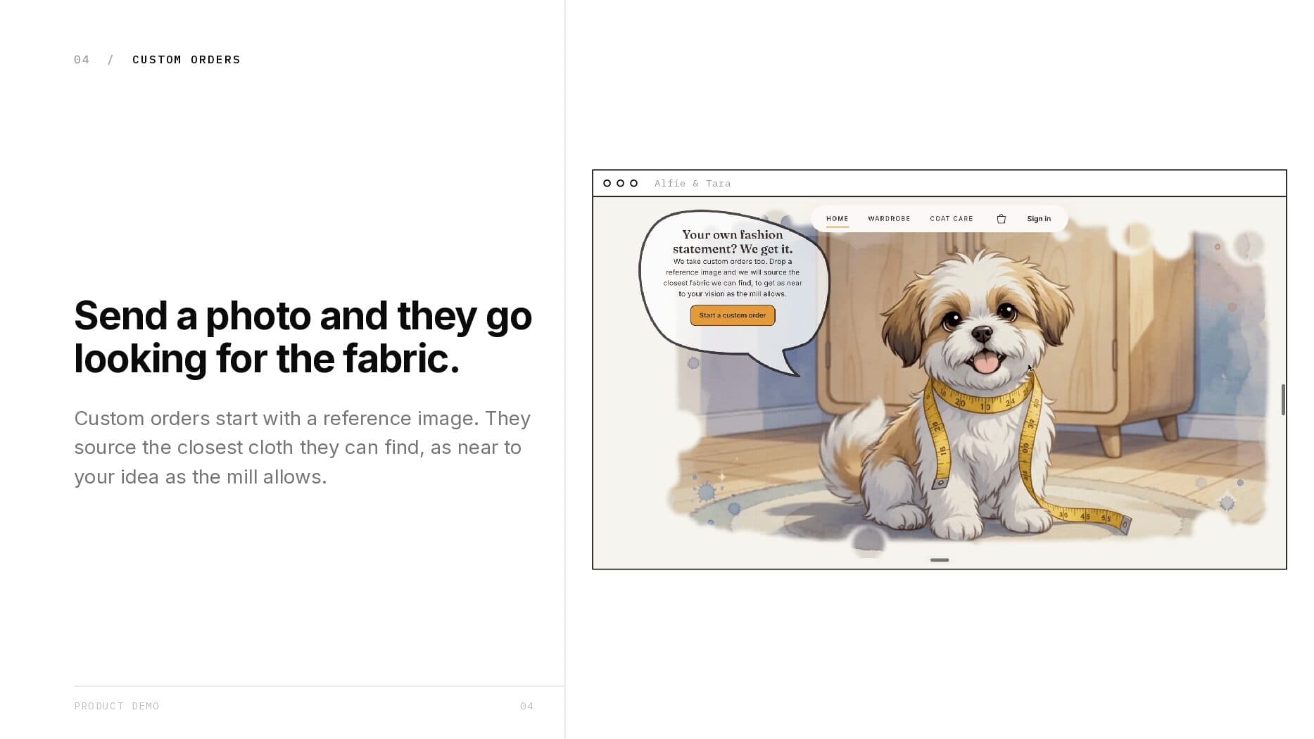Alfie & Tara case study — page 4 of 5