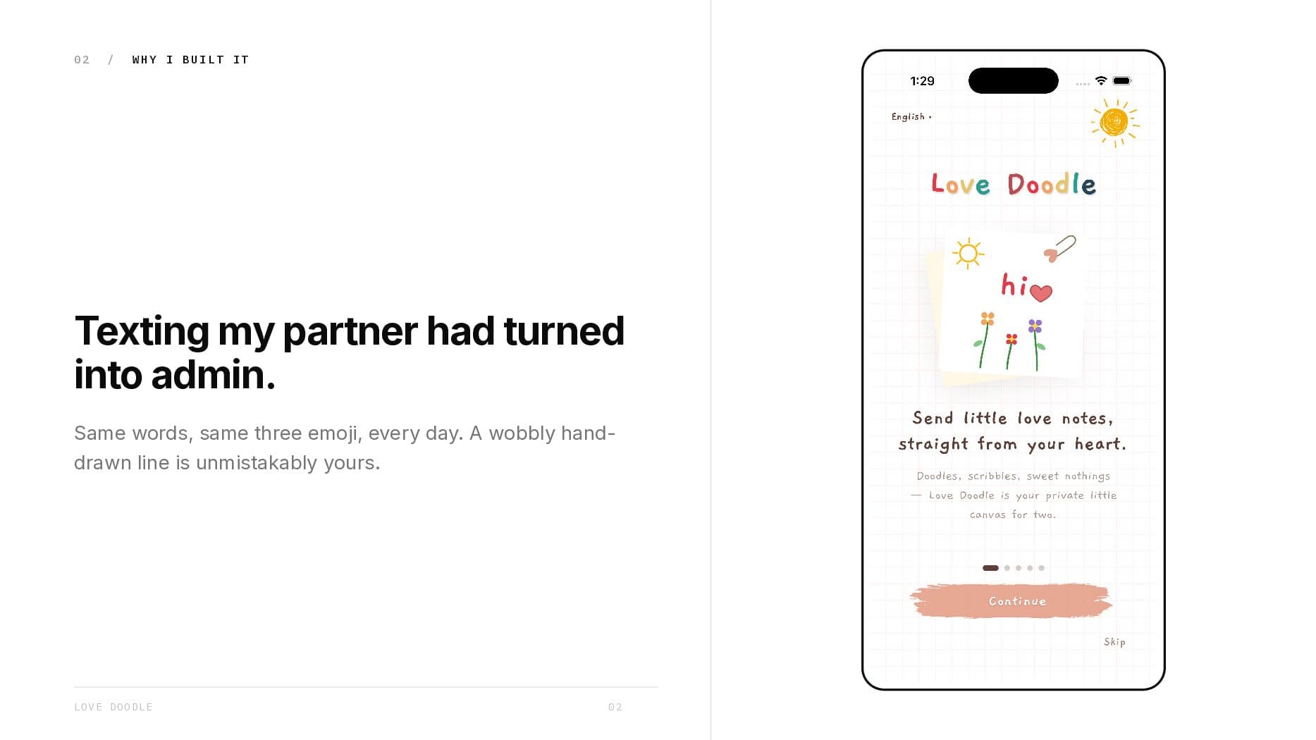 Love Doodle case study — page 2 of 5